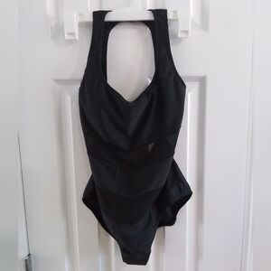 Venus Black One-Piece Swimsuit